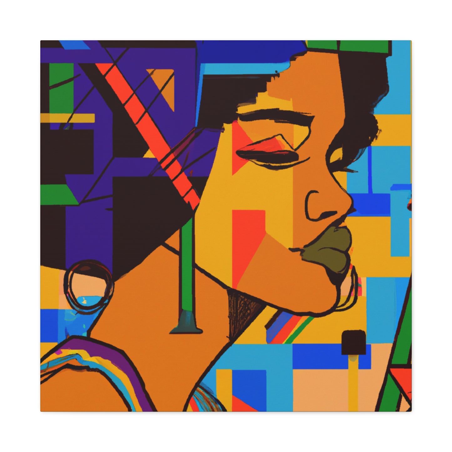 .
Isaac Washington - Canvas