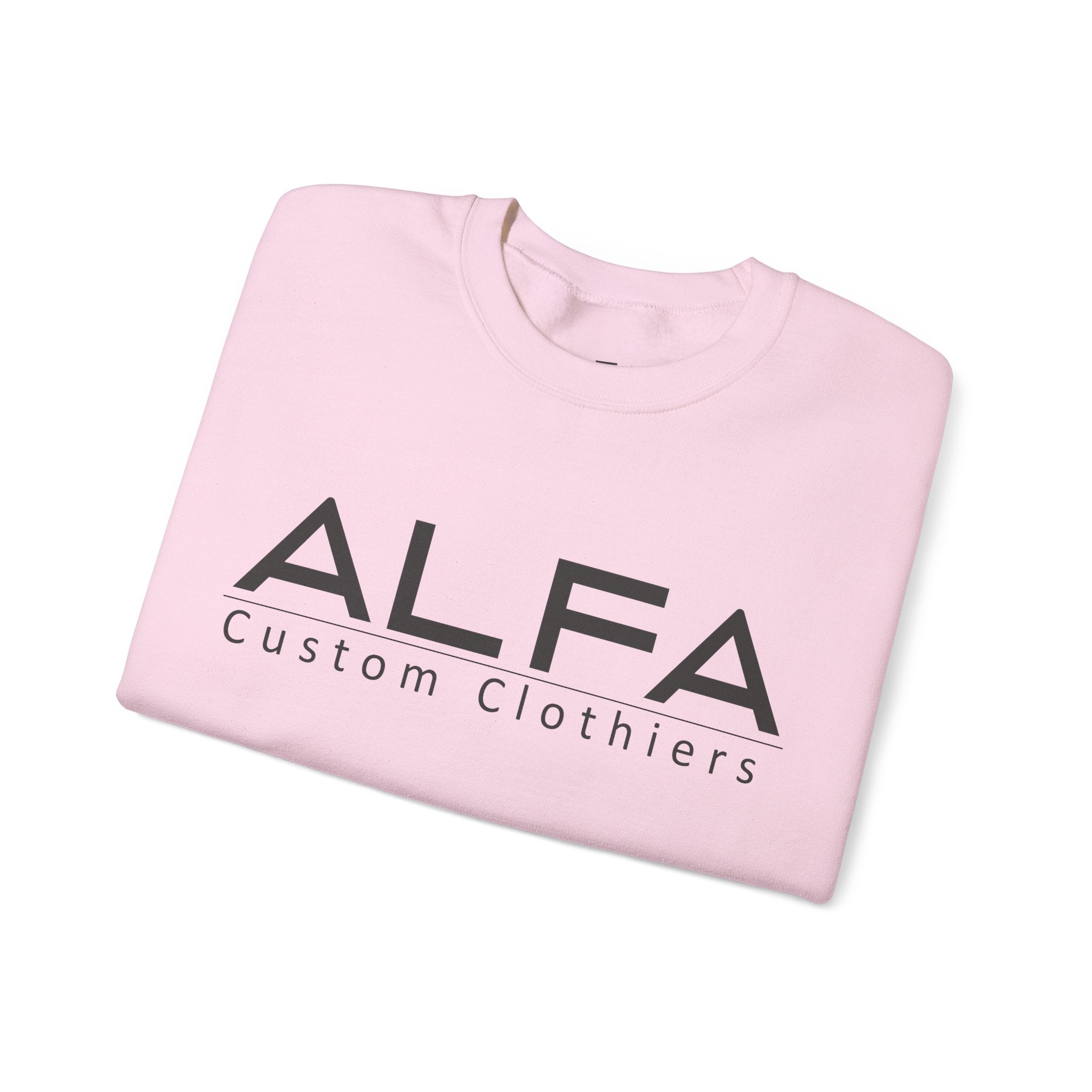 ALFA Clothiers Signature Black Logo Sweatshirt