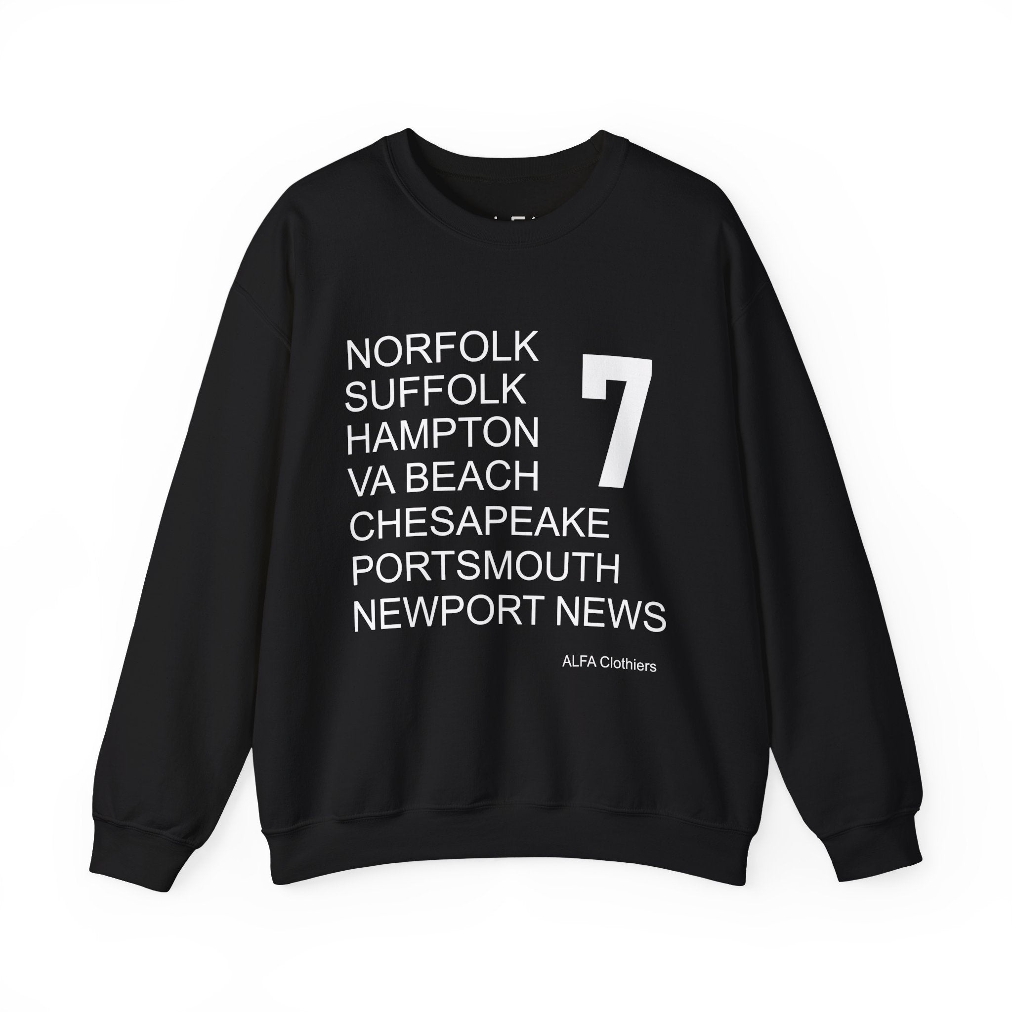 7 Cities by ALFA Clothiers Unisex Sweatshirt