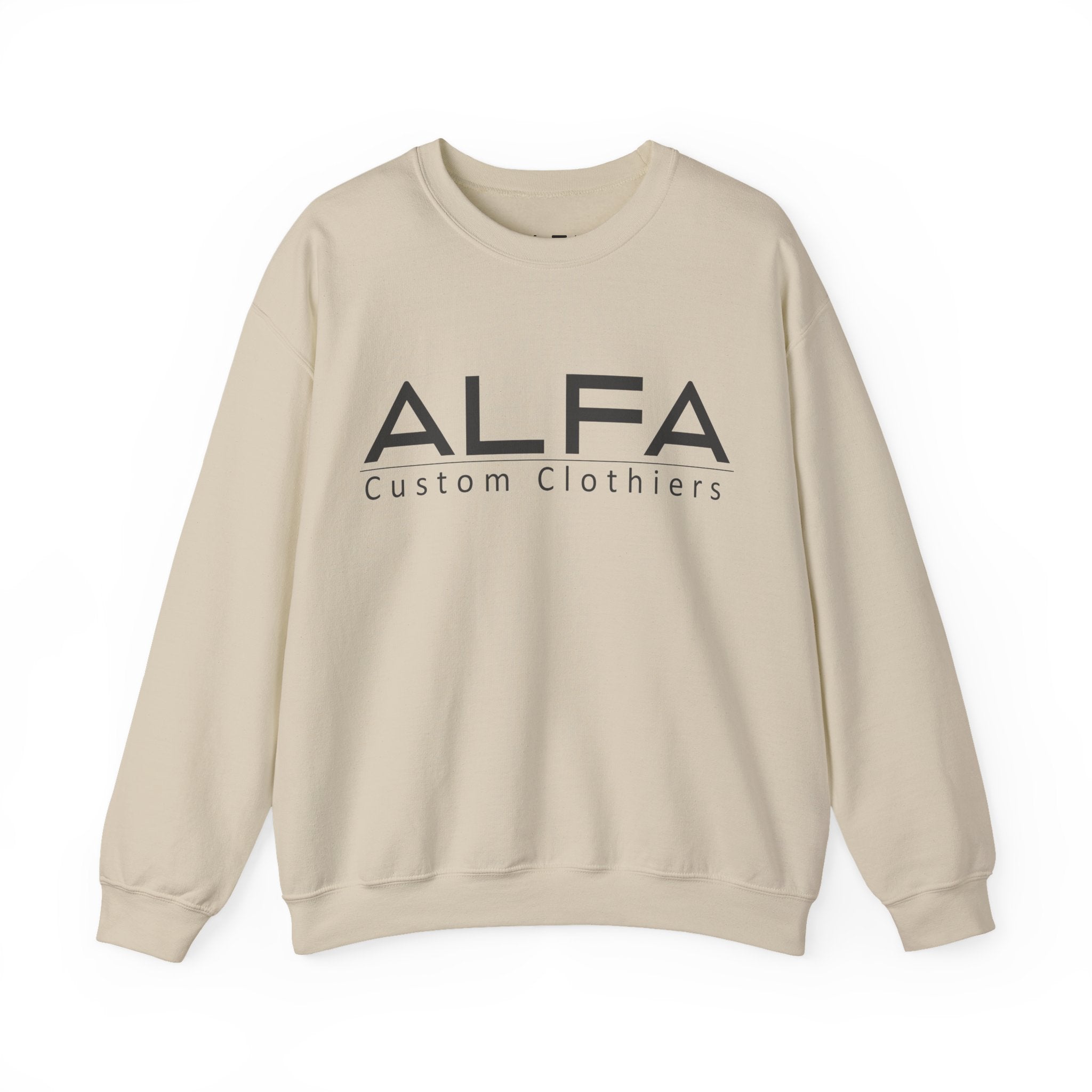 ALFA Clothiers Signature Black Logo Sweatshirt
