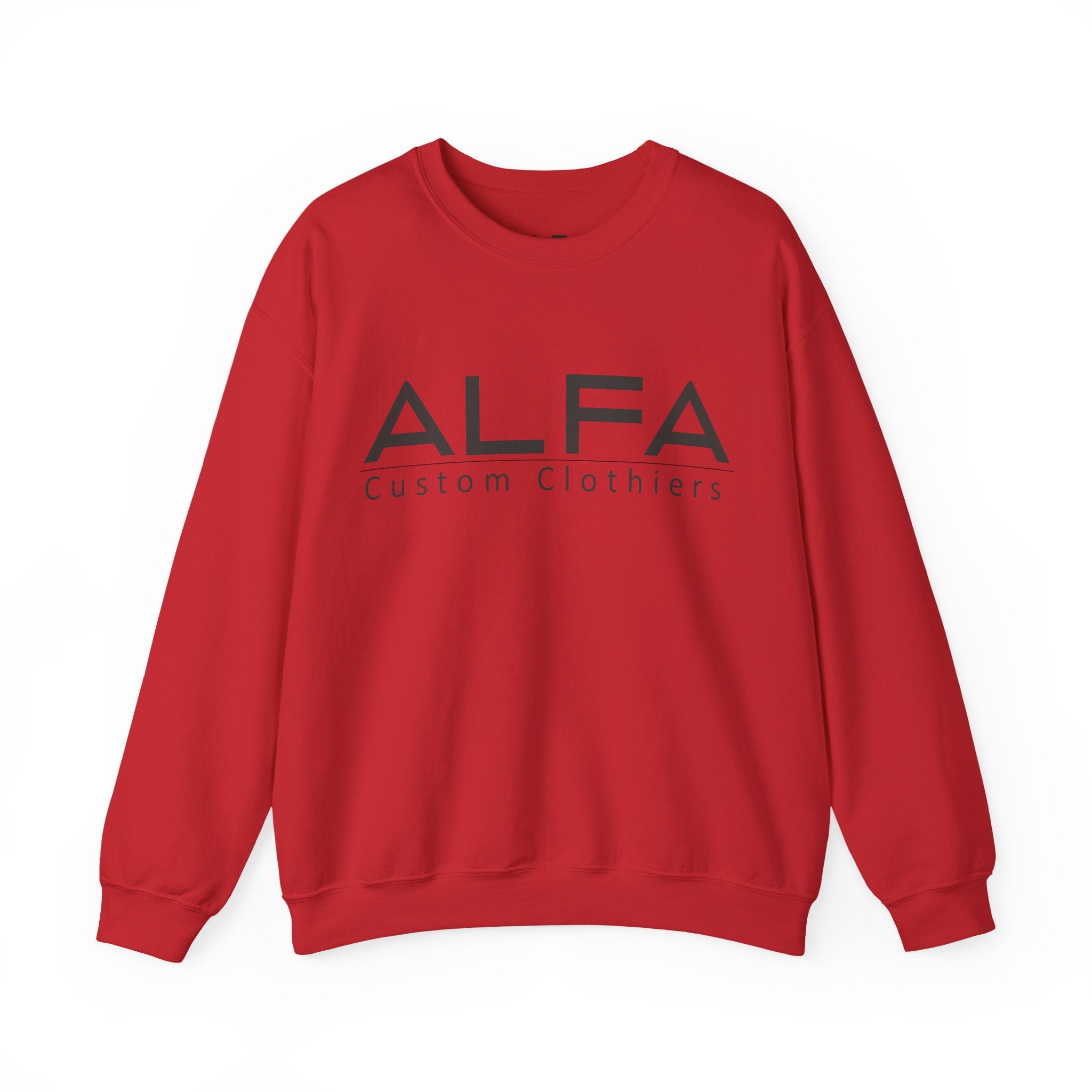 ALFA Clothiers Signature Black Logo Sweatshirt