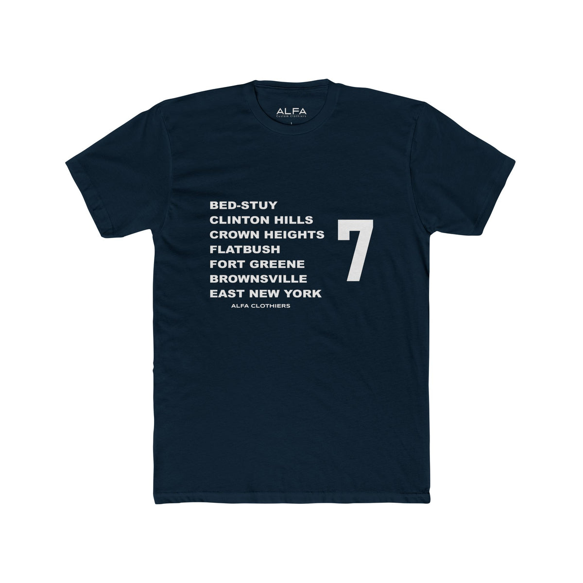 Brooklyn Born & Bred by ALFA Clothiers - Cotton Crew Tee
