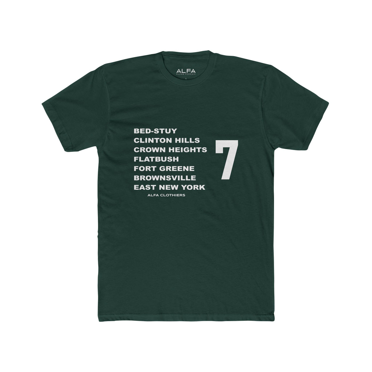 Brooklyn Born & Bred by ALFA Clothiers - Cotton Crew Tee