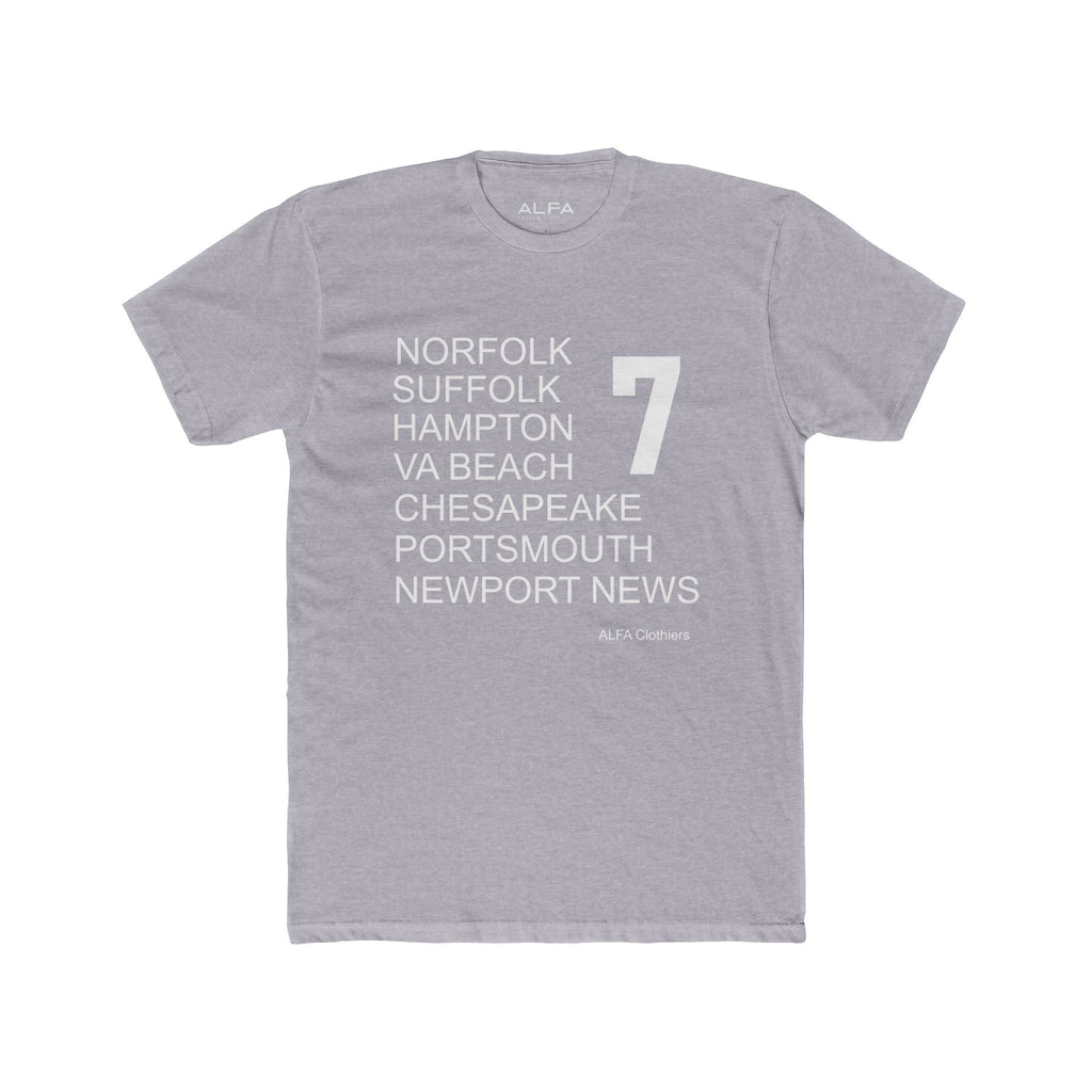 7 Cities by ALFA Clothiers - Cotton Crew Tee
