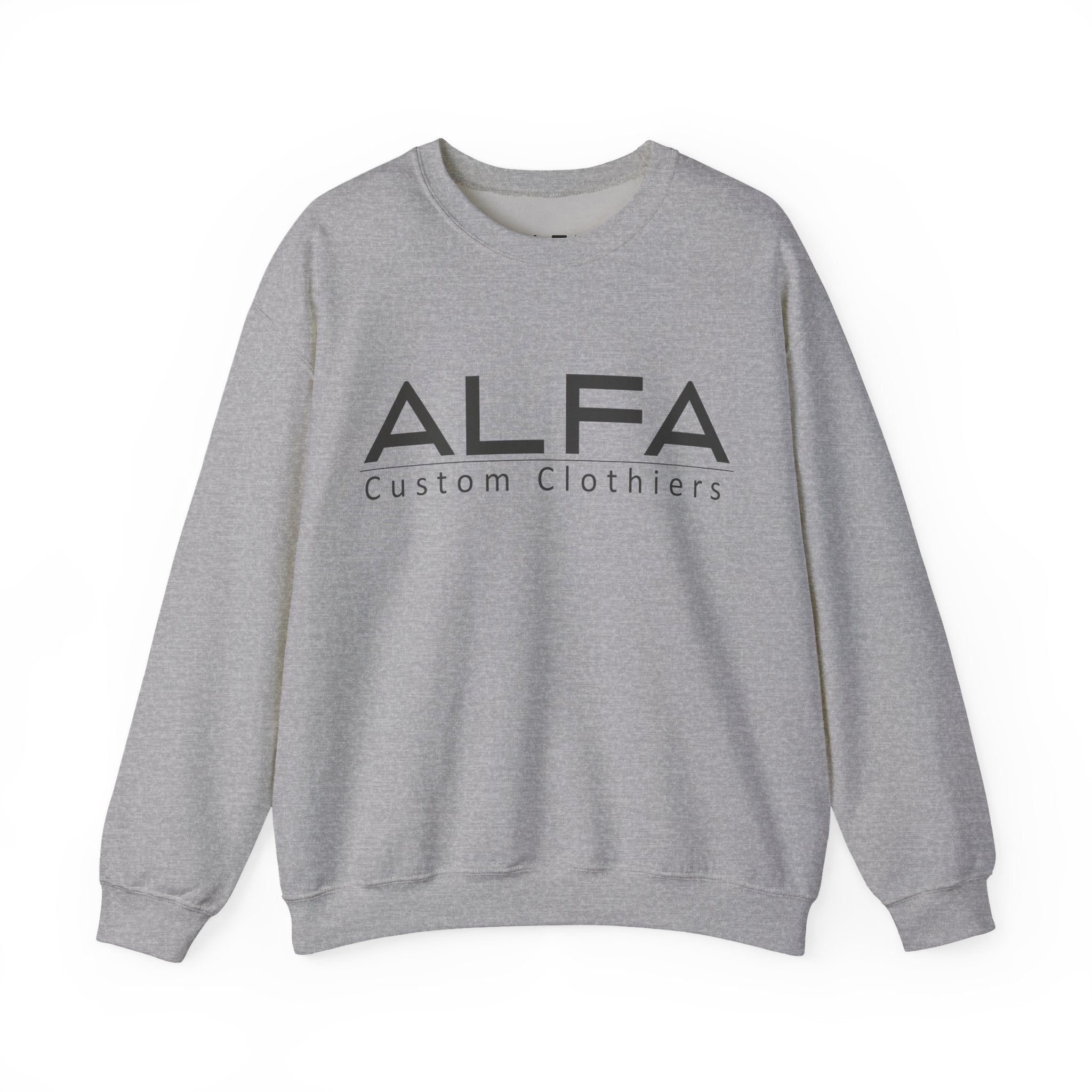 ALFA Clothiers Signature Black Logo Sweatshirt