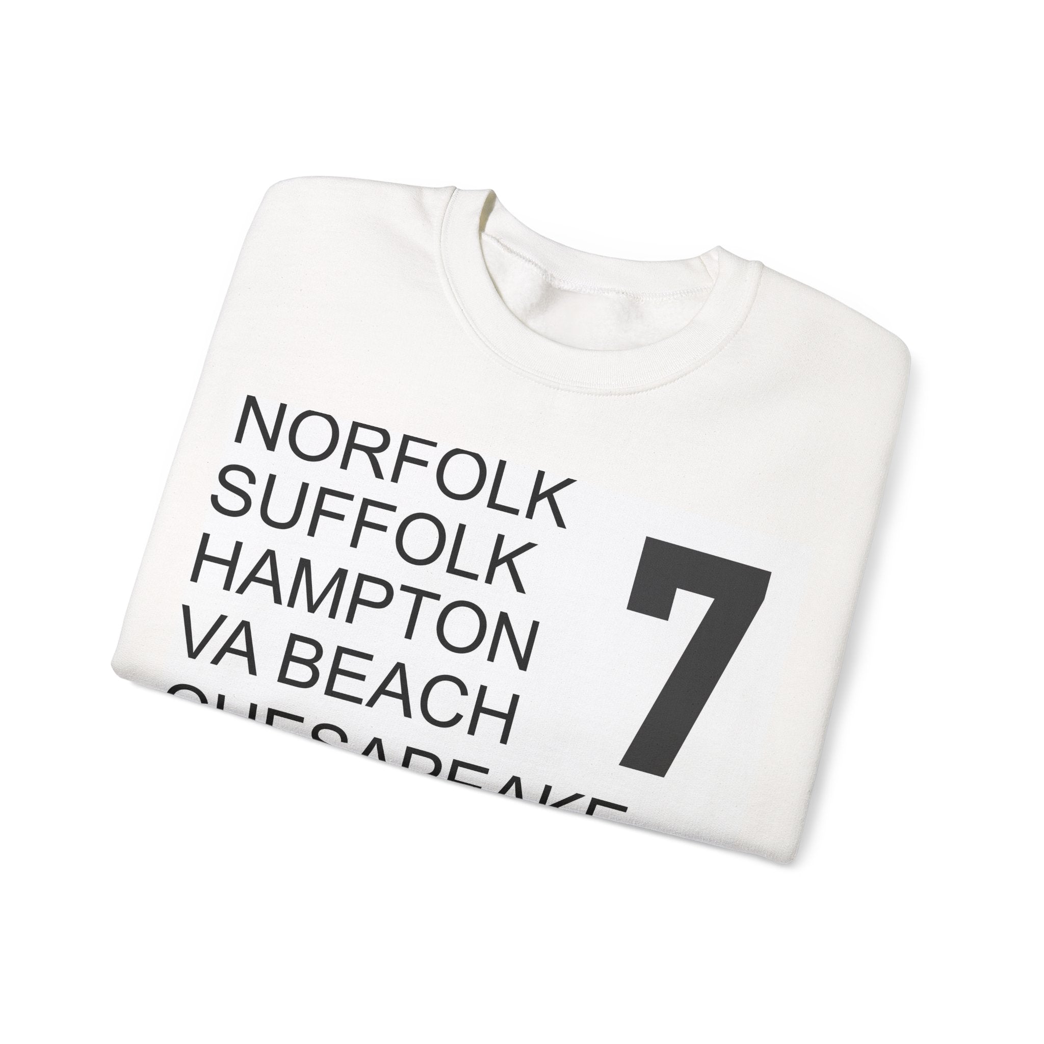 7 Cities by ALFA Clothiers – White Sweatshirt