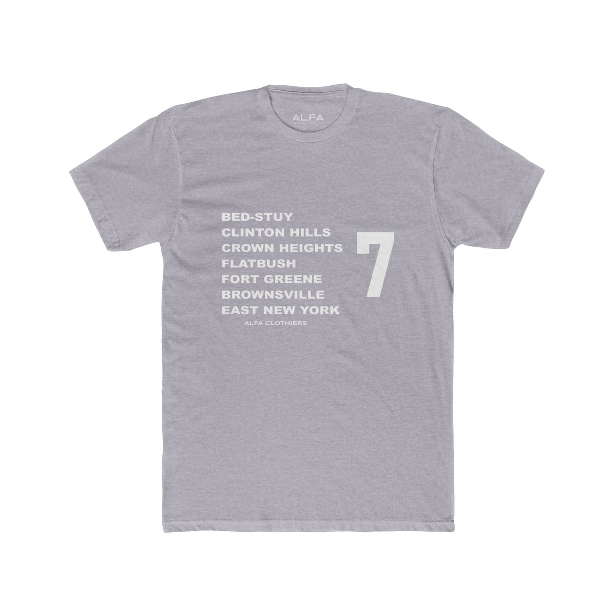 Brooklyn Born & Bred by ALFA Clothiers - Cotton Crew Tee