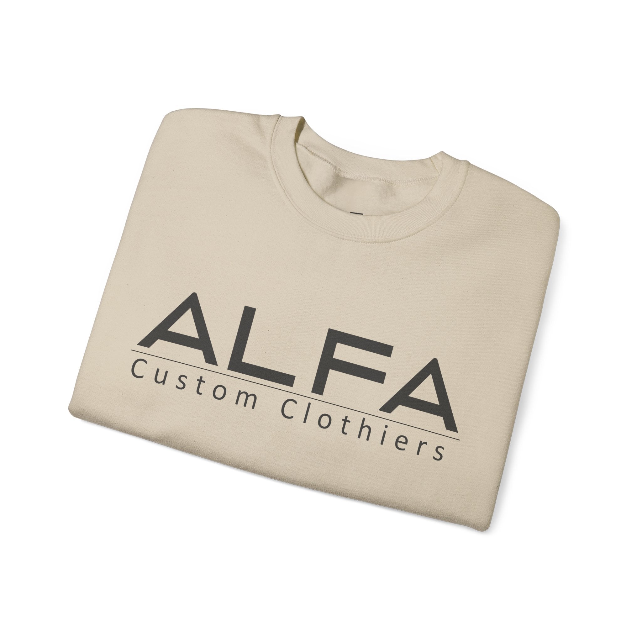 ALFA Clothiers Signature Black Logo Sweatshirt