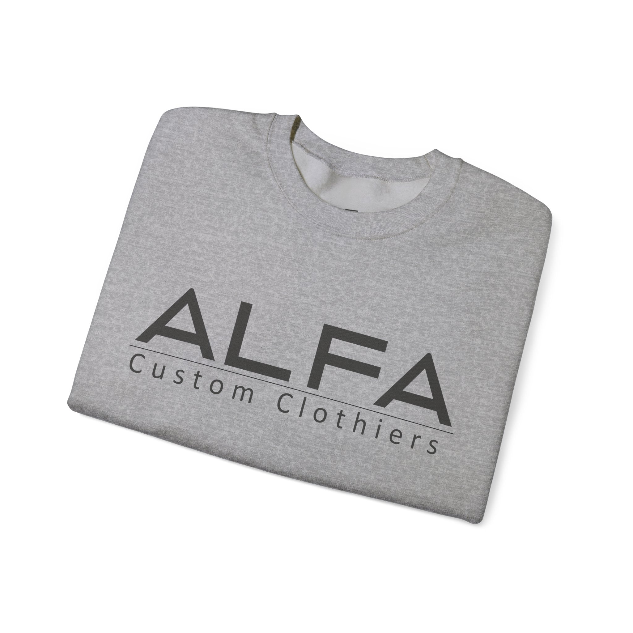 ALFA Clothiers Signature Black Logo Sweatshirt