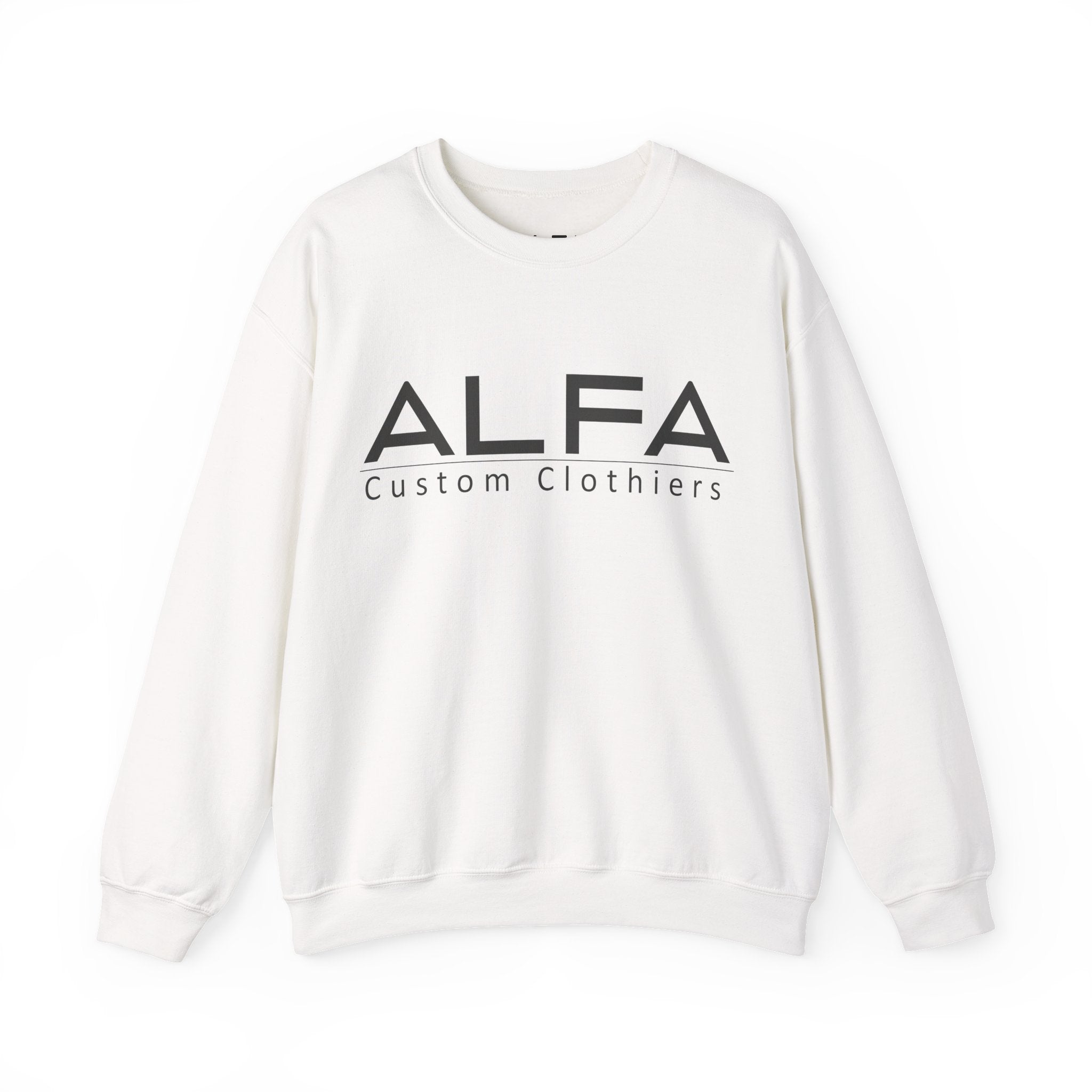 ALFA Clothiers Signature Black Logo Sweatshirt