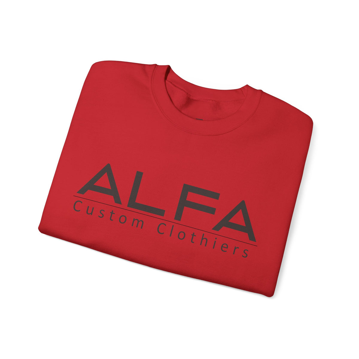 ALFA Clothiers Signature Black Logo Sweatshirt