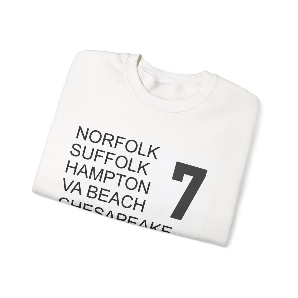 7 Cities by ALFA Clothiers White Sweatshirt