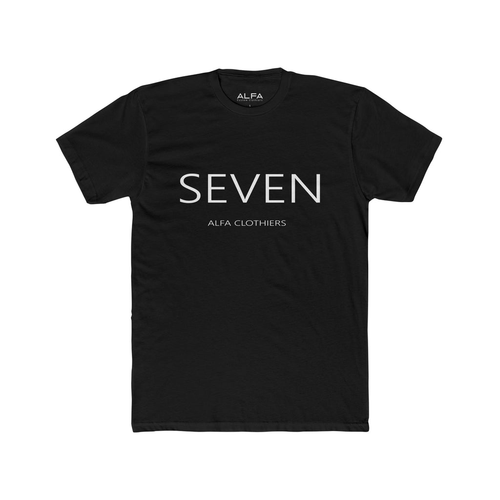 SEVEN By ALFA Clothiers - Cotton Crew Tee