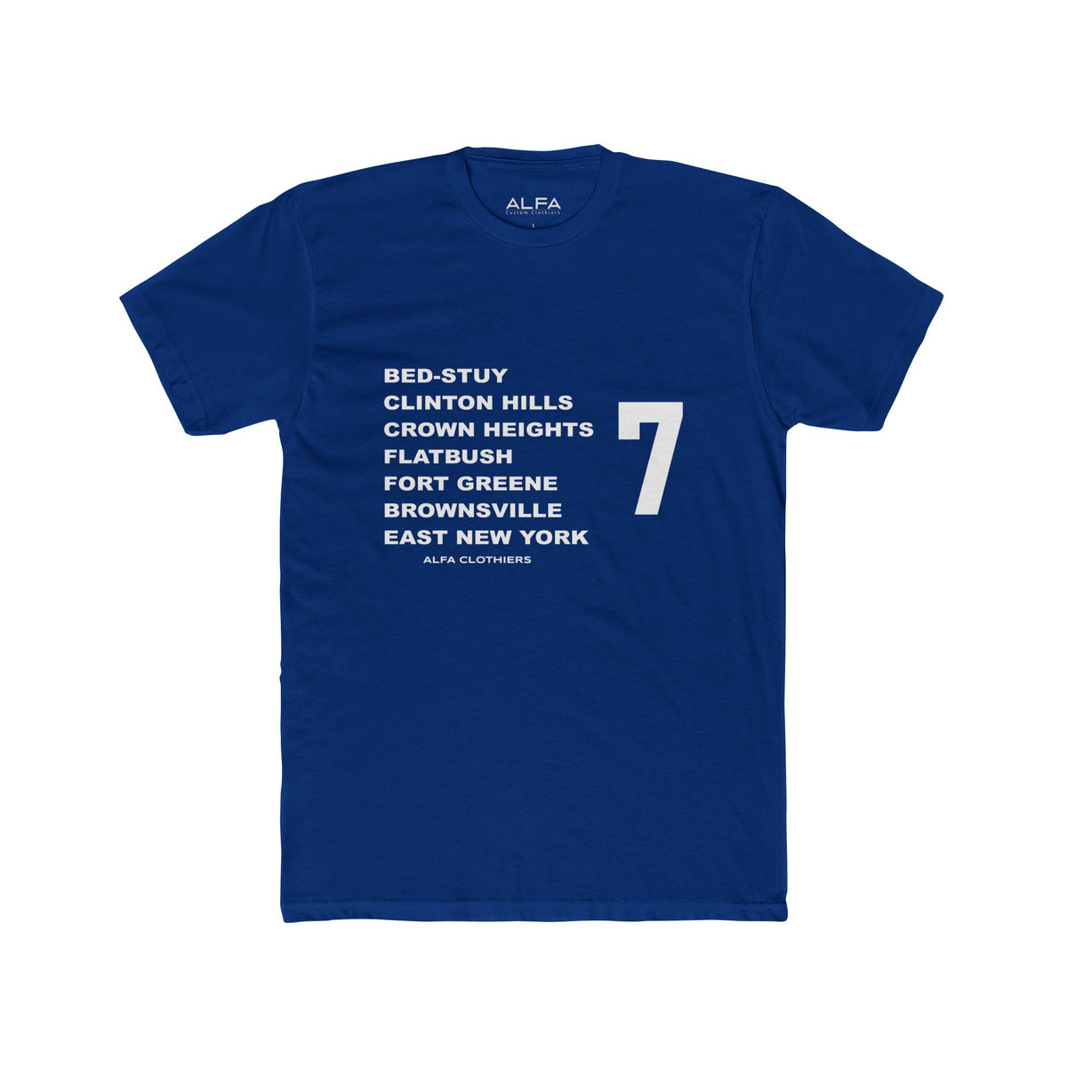 Brooklyn Born & Bred by ALFA Clothiers - Cotton Crew Tee