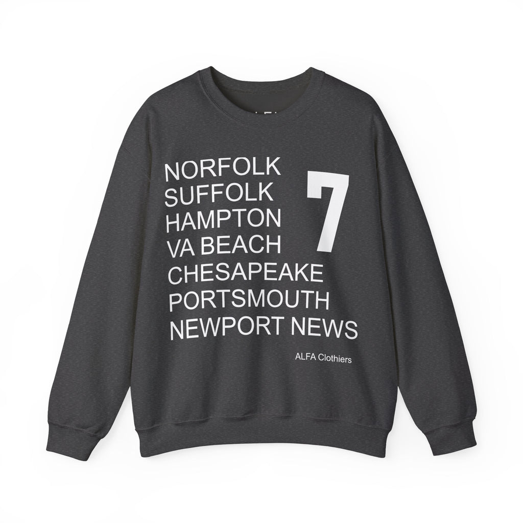7 Cities by ALFA Clothiers - Black Sweatshirt
