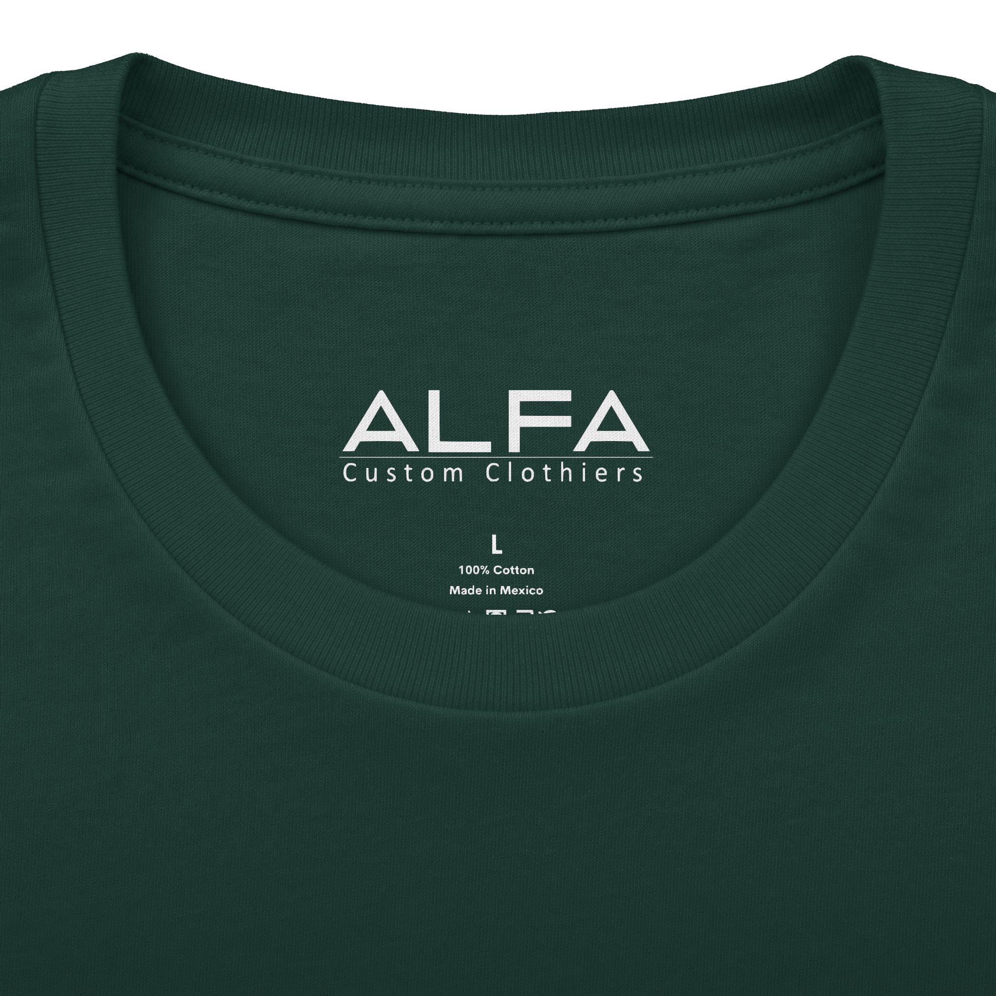 7 Cities by ALFA Clothiers - Green & Gold Tee