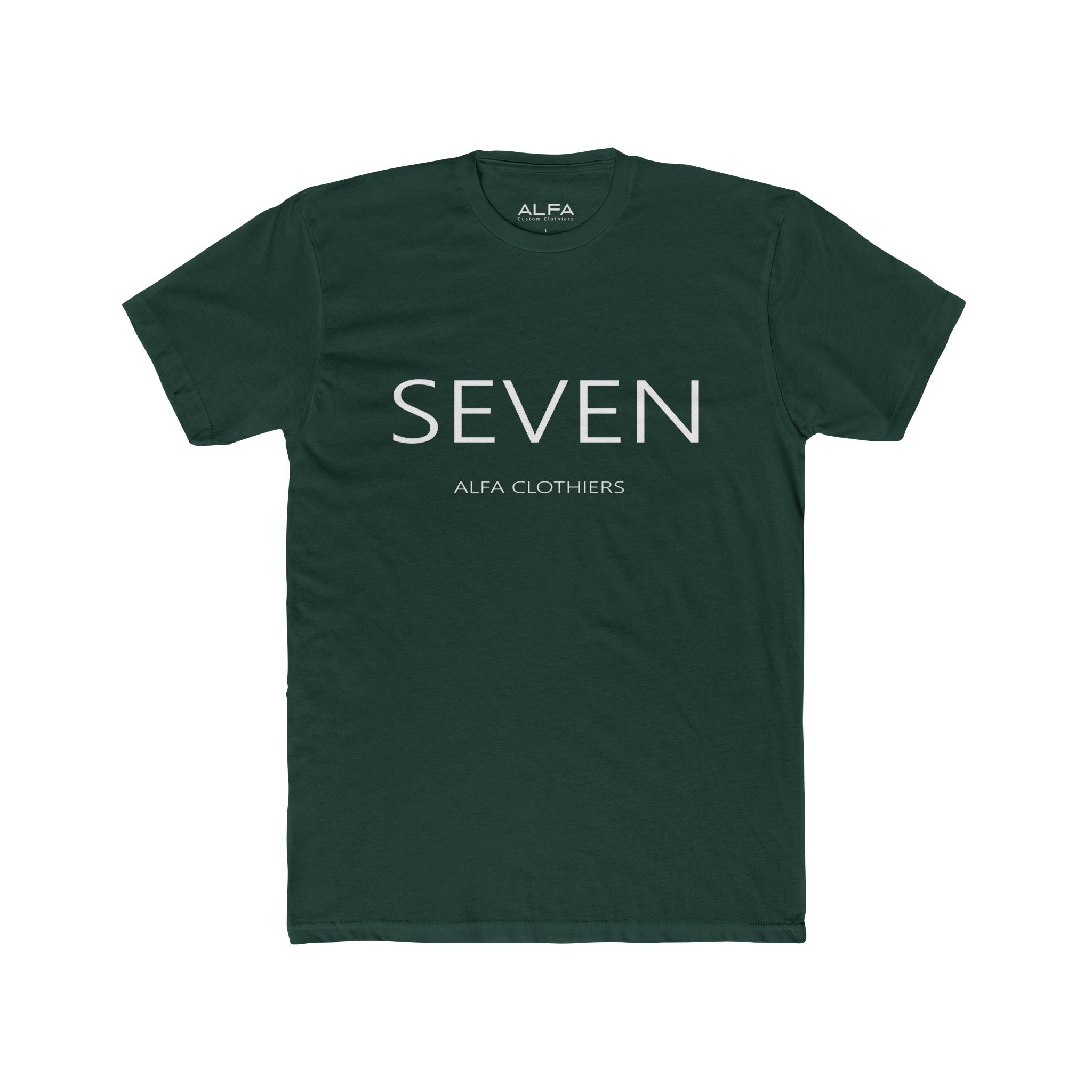 SEVEN By ALFA Clothiers - Cotton Crew Tee