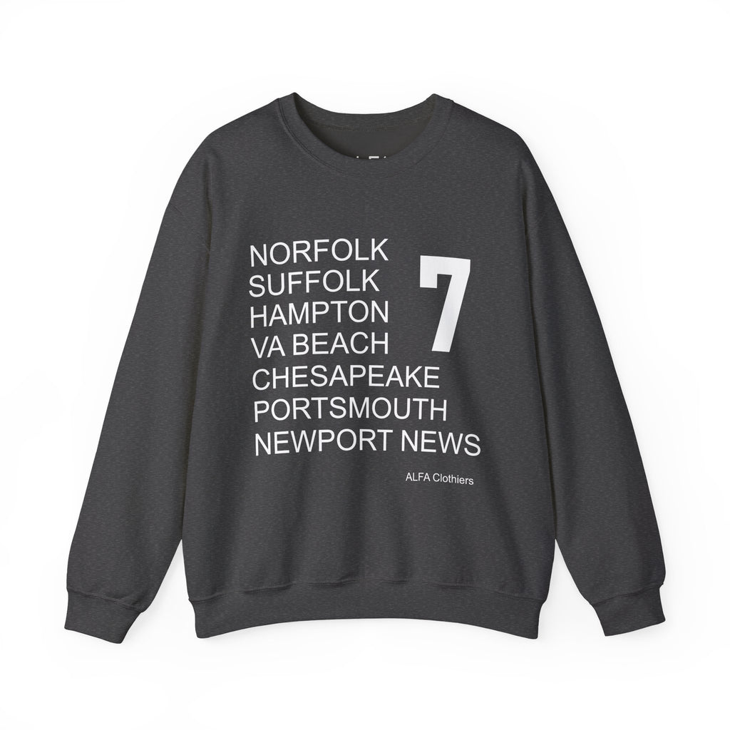 7 Cities by ALFA Clothiers Unisex Sweatshirt