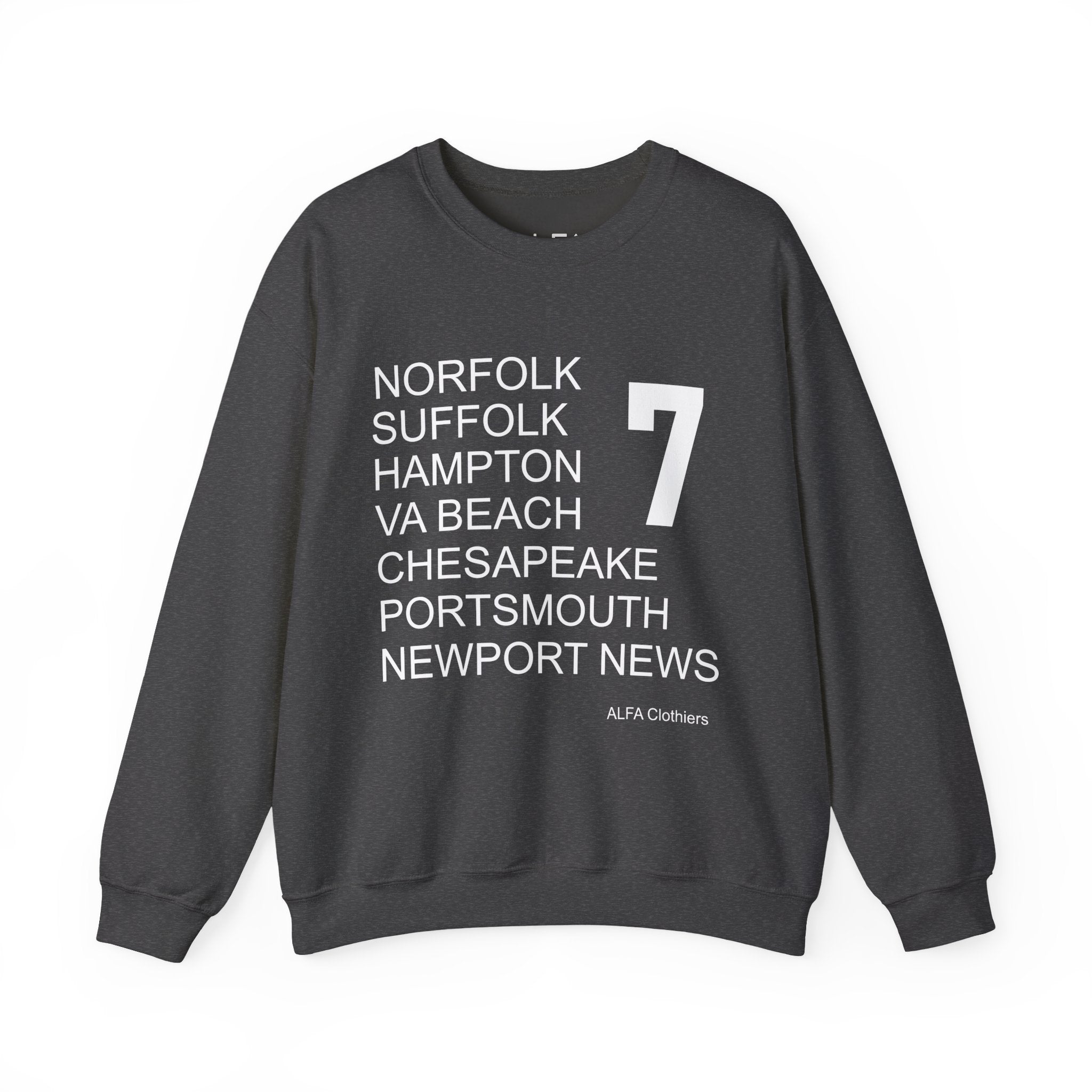 7 Cities by ALFA Clothiers Unisex Sweatshirt