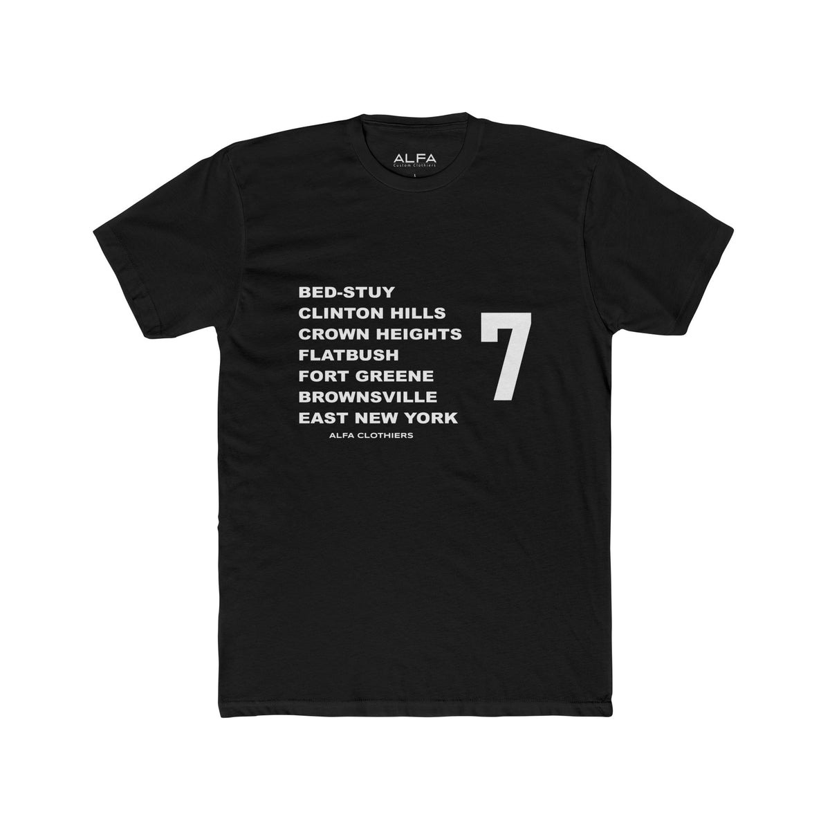 Brooklyn Born & Bred by ALFA Clothiers - Cotton Crew Tee